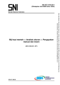 Biji kopi mentah — Analisis ukuran — Pengayakan manual dan mesin (SNI ISO 4150:2011 (2023))