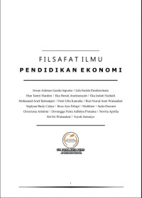 Image of Filsafat Ilmu Pendidikan Ekonomi