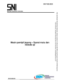 Mesin pemipil jagung – Syarat mutu dan metode uji