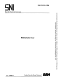 Mikrometer luar (SNI 05-3512-1994)