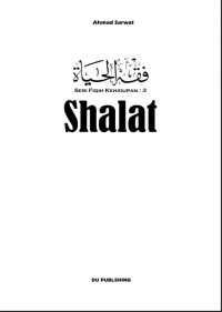 Image of Seri Fiqih Kehidupan (3): Shalat